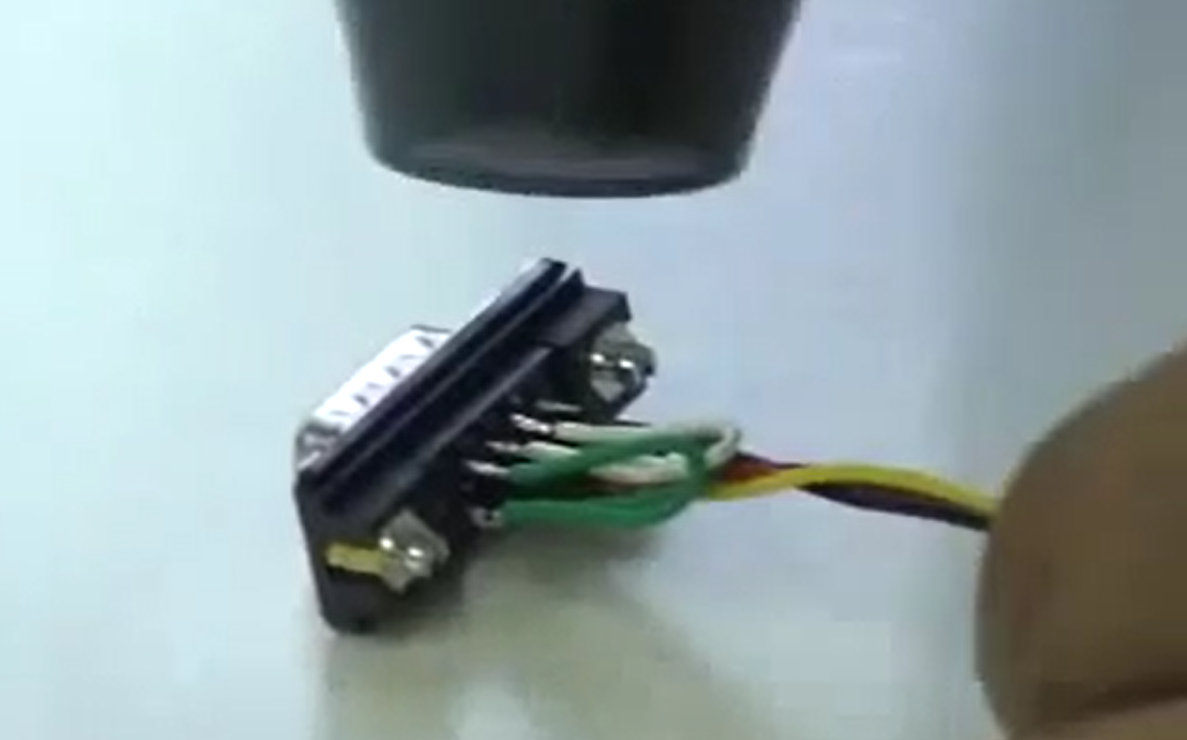  正しい使い方：プラジェット PJ-M10（D sub端子の加工）